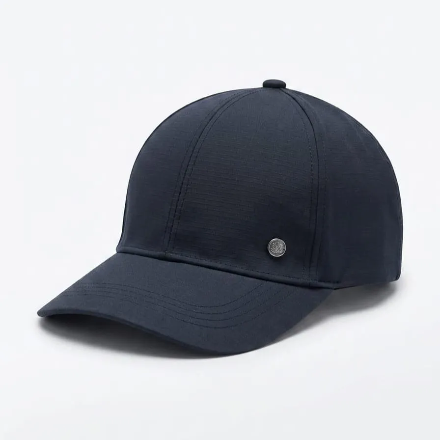 The Onyx Crest Cap (Black)